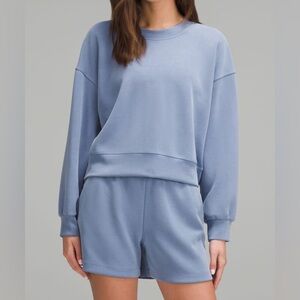 Lululemon Athletica Perfectly Oversized Crop Crew Softstrem sweatshirt size 4